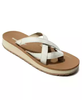 Женские сандалии-танкетка Hanna 2.0 с переплетением ремешков Minnetonka, слоновая кость/кремовый