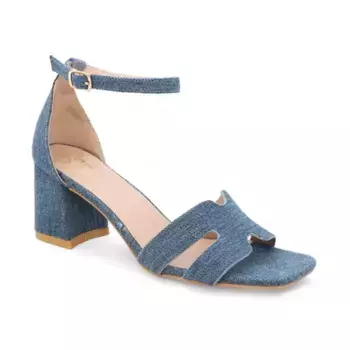 Женские сандалии Tavin с открытым носком и ремешком H-band Yoki, синий