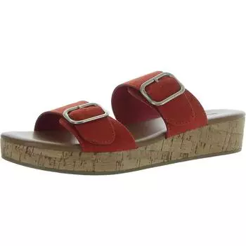 Женские сандалии Temppestt с открытым носком и двумя пряжками Style & Co., цвет paprika micro