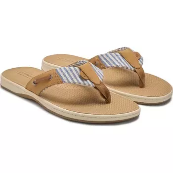 Женские сандалии тонг Sperry, light brown / stripe