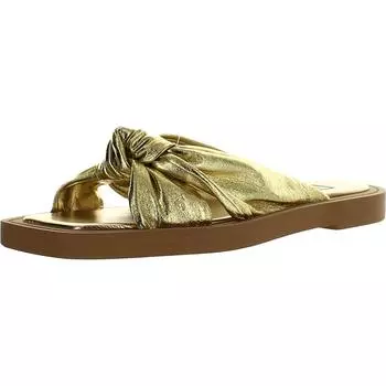 Женские сандалии Tropica из металлической кожи Jimmy Choo, золотой/золотой