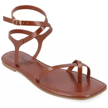 Женские сандалии Tru Comfort Foam Charra из коллекции Journee, цвет cognac