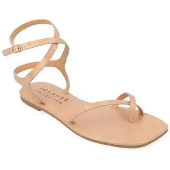 Женские сандалии Tru Comfort Foam Charra из коллекции Journee, цвет tan