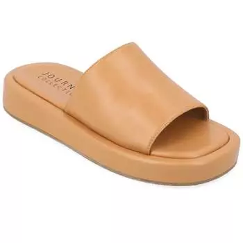 Женские сандалии Tru Comfort Foam Denrie из коллекции Journee, цвет tan