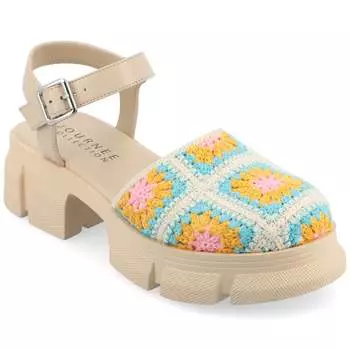 Женские сандалии Tru Comfort Foam Dorit из коллекции Journee, цвет nude