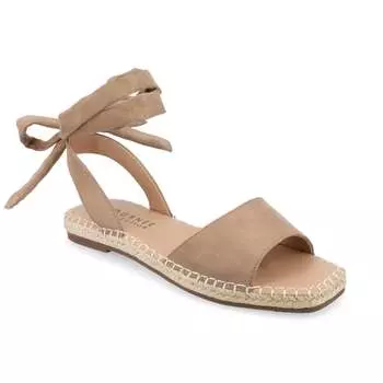 Женские сандалии Tru Comfort Foam Emelie Wide из коллекции Journee, цвет tan