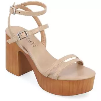 Женские сандалии Tru Comfort Foam Emerynn из коллекции Journee, цвет tan