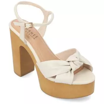 Женские сандалии Tru Comfort Foam Lorrica из коллекции Journee, бежевый