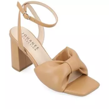 Женские сандалии Tru Comfort Foam Lottey из коллекции Journee, цвет tan