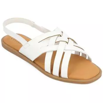Женские сандалии Tru Comfort Foam Merrin из коллекции Journee, белый