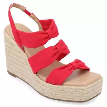Женские сандалии Tru Comfort Foam Santorynn из коллекции Journee Journee Collection, красный