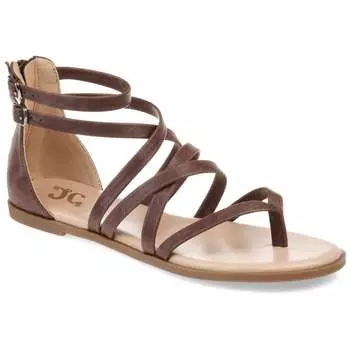 Женские сандалии Tru Comfort Foam Zailie из коллекции Journee, коричневый