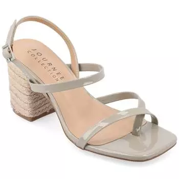 Женские сандалии Tru Comfort из пеноматериала Journee Collection Olivina, серый