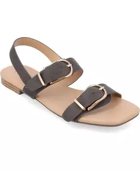 Женские сандалии Twylah с пряжками Journee Collection, серый