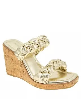 Женские сандалии Ulana на танкетке BCBGeneration, золотой