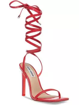 Женские сандалии Uplift Square Toe с ремешками Steve Madden, красный