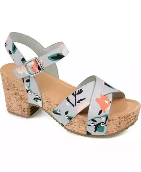 Женские сандалии Valentina Journee Collection, мультиколор