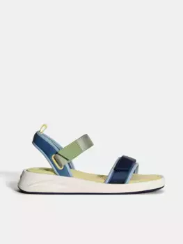 Женские сандалии VENICE на плоской подошве с застежкой на липучке Hoff, синий
