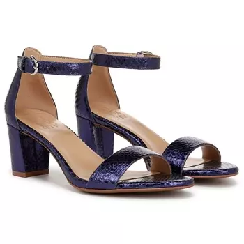 Женские сандалии Vera от Naturalizer, future dusk blue metallic snake print leather