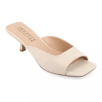 Женские сандалии в форме котенка Journee Collection Larna, цвет Bone