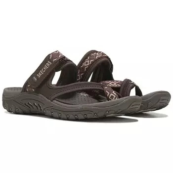 Женские сандалии в стиле регги Skechers, цвет chocolate