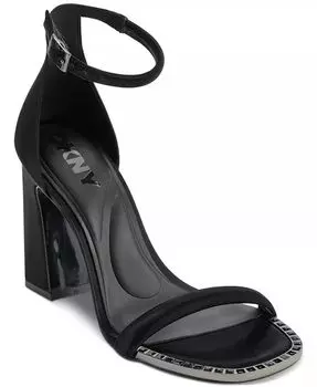 Женские сандалии Waylin Ankle Strap Dress Sandals DKNY, черный