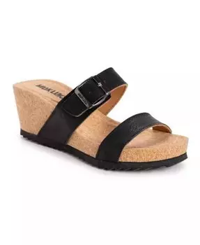Женские сандалии Winona на танкетке MUK LUKS, черный