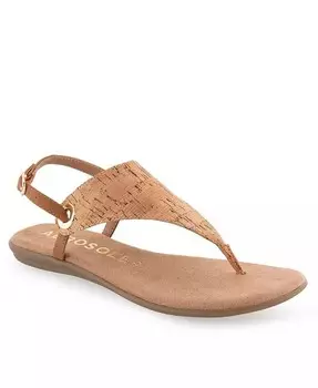 Женские сандалии-выводы Aerosoles, бежевый