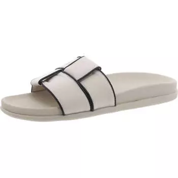 Женские сандалии Xion с открытым носком Slip On Slide Madden Girl, цвет natural canvas