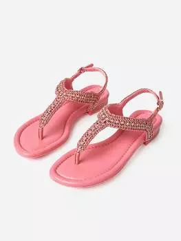 Женские сандалии Yaella из розовой кожи наппа VANELi