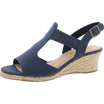 Женские сандалии Zayla с ремешками и Т-образным ремешком Bella Vita, темно-синий