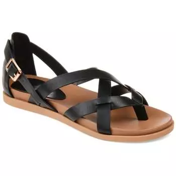 Женские сандалии Ziporah из коллекции Journee, черный