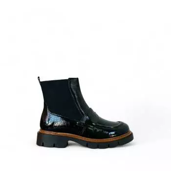 Женские сапоги Billow из черного лака Ateliers