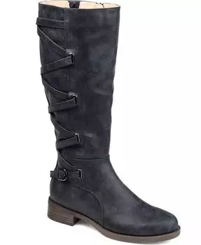 Женские сапоги Carly Extra Wide Calf Journee Collection, синий