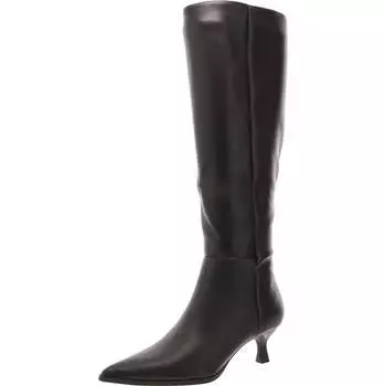 Женские сапоги Debutt из искусственной кожи на каблуке-рюмочке до колена Madden Girl, цвет black pari