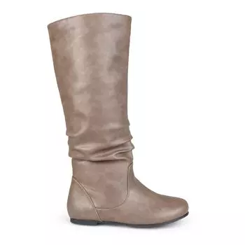 Женские сапоги до колена Journee Collection Jayne Journee Collection, серо-коричневый