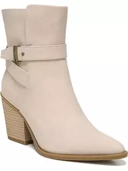 Женские сапоги до середины голени с молнией и миндалевидным носком цвета мокко SOUL Naturalizer, цвет porcelain nubuck