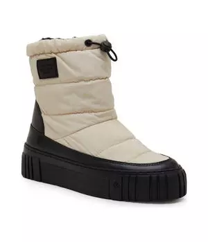 Женские сапоги-дутики Gant Snowmont утепленные на толстой подошве, бежевый