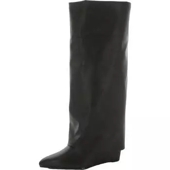 Женские сапоги Evannder из искусственной кожи с металлическим каблуком Madden Girl, цвет dark cocolate