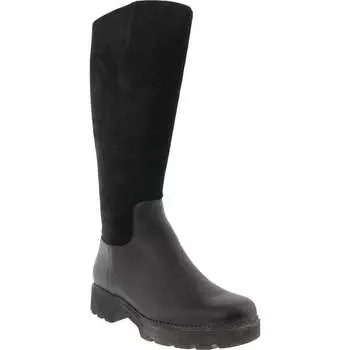 Женские сапоги Fallbrook Stretch Suede до колена Vionic, черный