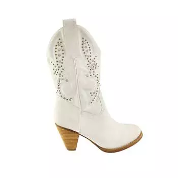 Женские сапоги Хьюстон Вестерн в цвете шампанского Naughty Monkey, цвет champagne