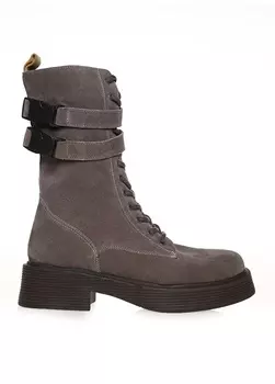 Женские сапоги из кожи норки Fabrika