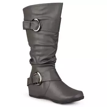 Женские сапоги Journee Paris Extra Wide Calf Journee Collection, серый
