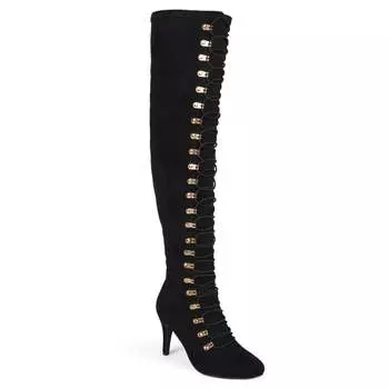 Женские сапоги Journee с широким голенищем Trill Journee Collection, черный