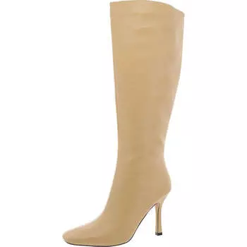 Женские сапоги Kalani из искусственной кожи с квадратным носком до колена Steve Madden, цвет cream paris
