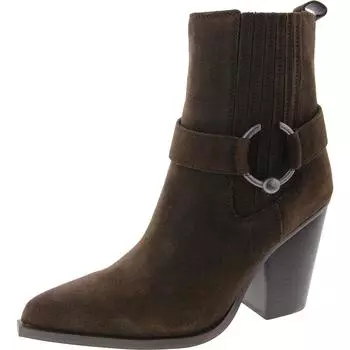 Женские сапоги Lakelynn с пряжкой до середины голени Steve Madden, коричневый