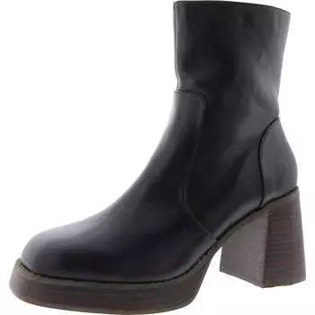 Женские сапоги Loyal из искусственной кожи, однотонные, до середины голени Steve Madden, черный