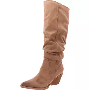 Женские сапоги Riau из искусственной кожи с широким голенищем выше колена Zodiac, цвет latte fabric