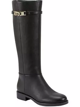 Женские сапоги Romi из искусственной кожи с круглым носком выше колена Bandolino, черный