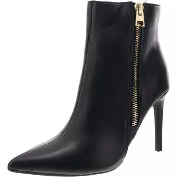 Женские сапоги Sarishaa с острым носком и каблуком до середины голени INC, цвет black smooth